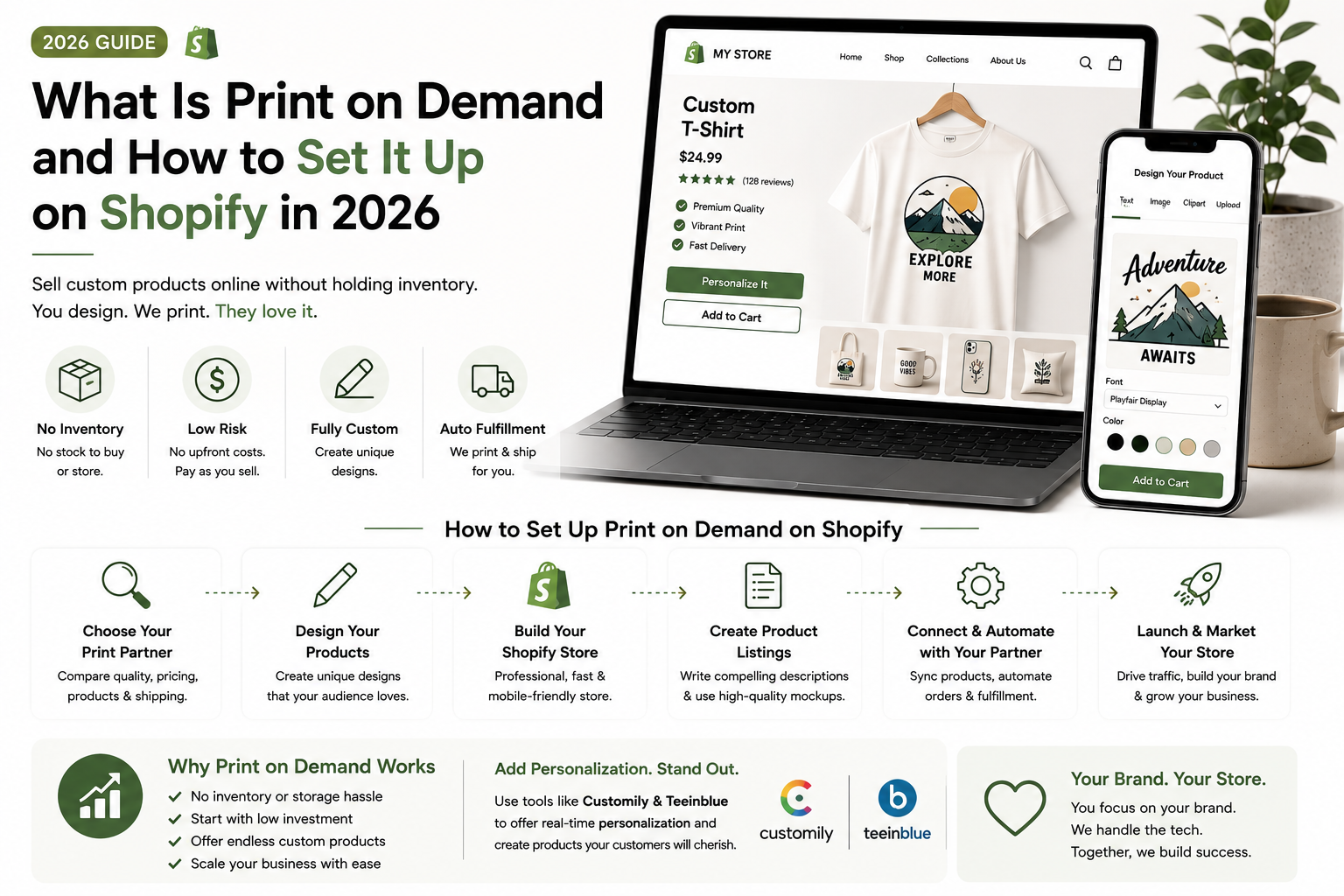 What Is Print on Demand and How to Set It Up on Shopify in 2026